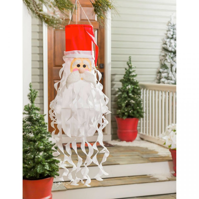 SANTA 3D WINDSOCK 401113 - The Flag Lady