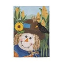 Scarecrow and Friends Applique Garden Flag - The Flag Lady