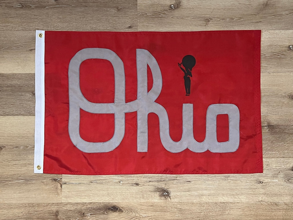 Script Ohoi Official Script Ohio Flag | Ohio State Buckeyes | FlagLadyUSA.com
