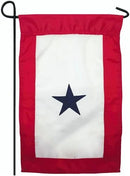 One Star Service Banner Garden Flag