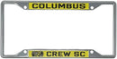 Columbus Crew Chrome Metal License Plate Frame