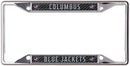 Columbus Blue Jacket Metal License Plate