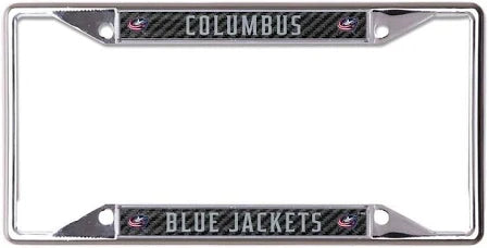 Columbus Blue Jacket Metal License Plate