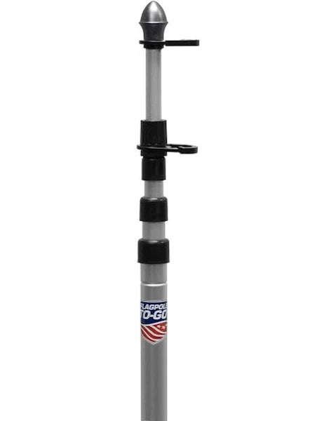Collapsible 6ft 6in Flagpole (Tire mount sold separately)