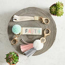 Simply Faith Keychain - Joshua 1:9 - The Flag Lady