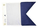 Size 0 Nylon Signal Flags w/ Rope and Toggle - The Flag Lady