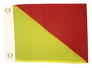 Size 0 Nylon Signal Flags w/ Rope and Toggle - The Flag Lady