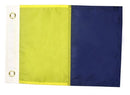 Size 0 Nylon Signal Flags w/ Rope and Toggle - The Flag Lady