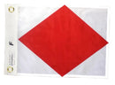 Size 0 Nylon Signal Flags w/ Rope and Toggle - The Flag Lady