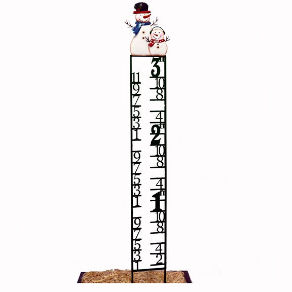 Snowman Snow Measurer Decor - The Flag Lady