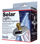 Solar Powered Light for Home - Mounted Flagpole - The Flag Lady