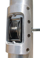 Sovereignty Series Internal Winch w/ Reinforced Raised Door Frame Flagpoles - The Flag Lady