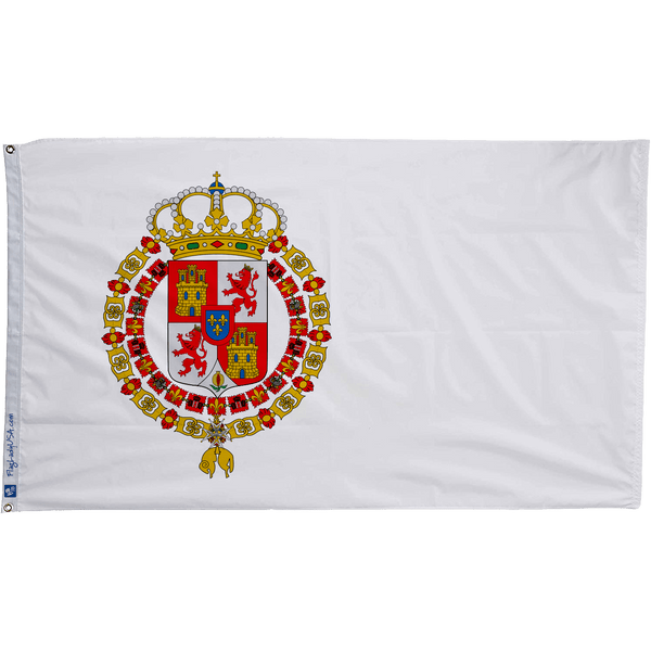 Spanish Coast Flag 1700 - 1771 - The Flag Lady