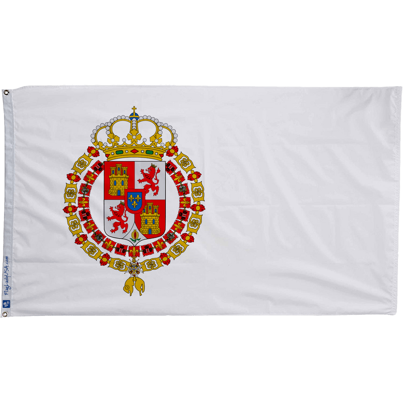 Spanish Coast Flag 1700 - 1771 - The Flag Lady