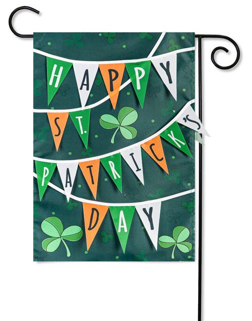 St. Paddy's Day Banner Garden Flag - The Flag Lady