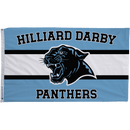 Striped Hilliard Darby Flag - The Flag Lady