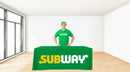 Subway Table Cover - The Flag Lady