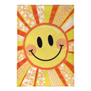 Sunny Smiles Burlap Garden Flag - The Flag Lady