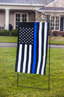 Thin Blue Line House Applique Flag - The Flag Lady