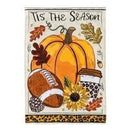 Tis' the Season Fall Applique Garden Flag - The Flag Lady