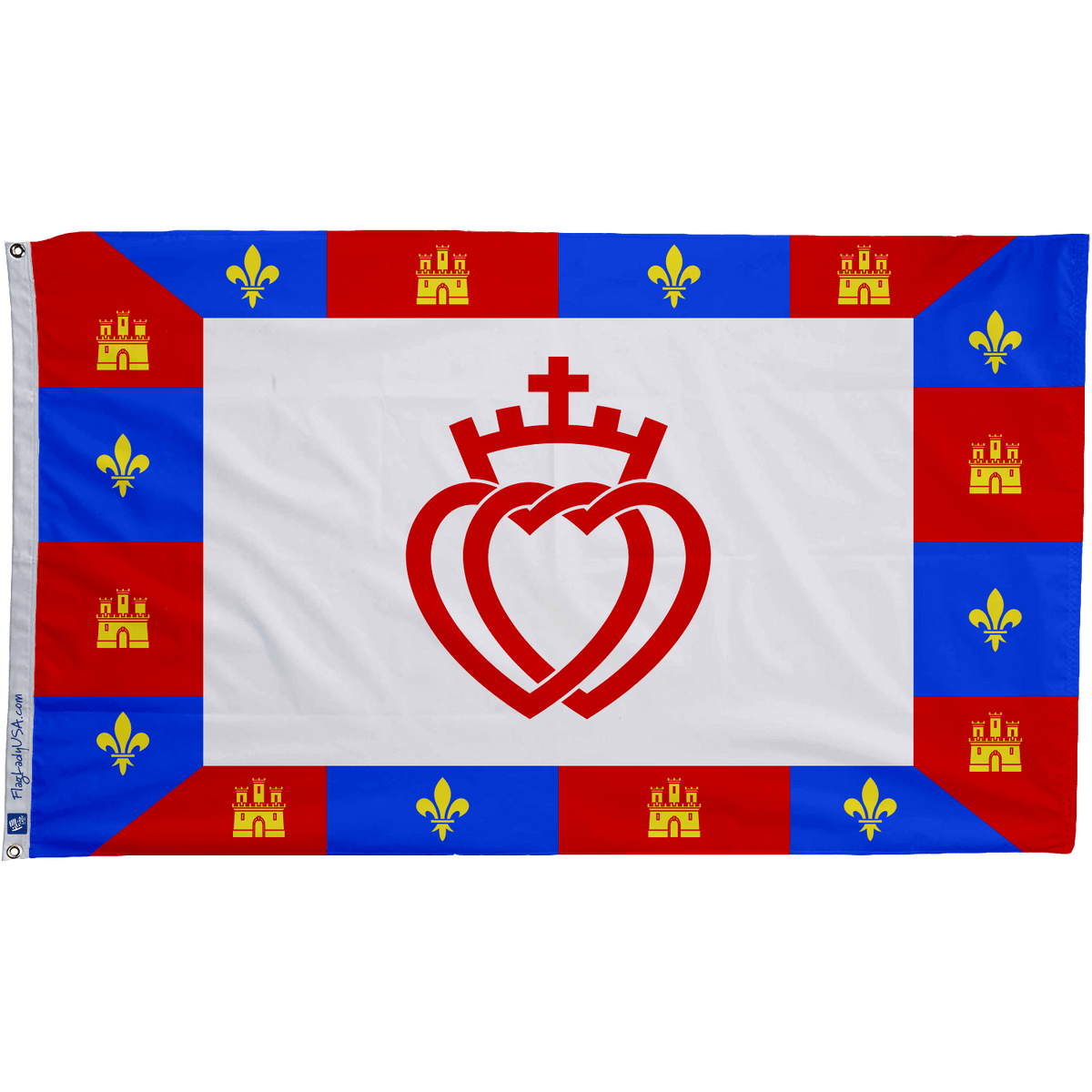 Drapeau Orne - 150X90 Cm - Drapeau Département Ornais 100% Polyester Drapeau Orne - 150X90 Cm - Drapeau Département Ornais 100% Polyester