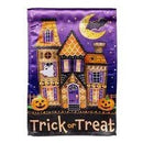 Trick or Sweets Lustre Garden Flag - The Flag Lady