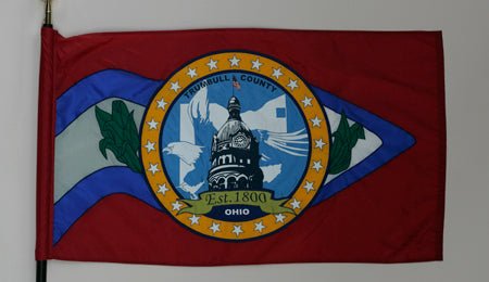 Trumbull County Ohio Flag - 3x5 Feet - The Flag Lady