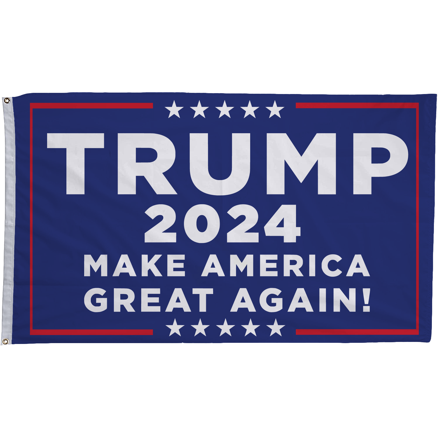 thumbnail image 2 of Trade Winds 3×5 FT Trump 2024 Flag – MAGA KAG Biden Sucks Blue Banner, 100D Knit Polyester 2 of 4