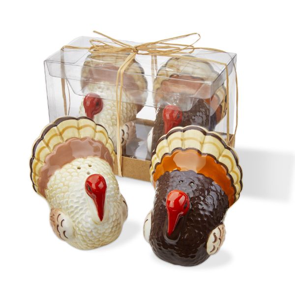 Turkey Salt and Pepper Shakers (Set of 2) - The Flag Lady