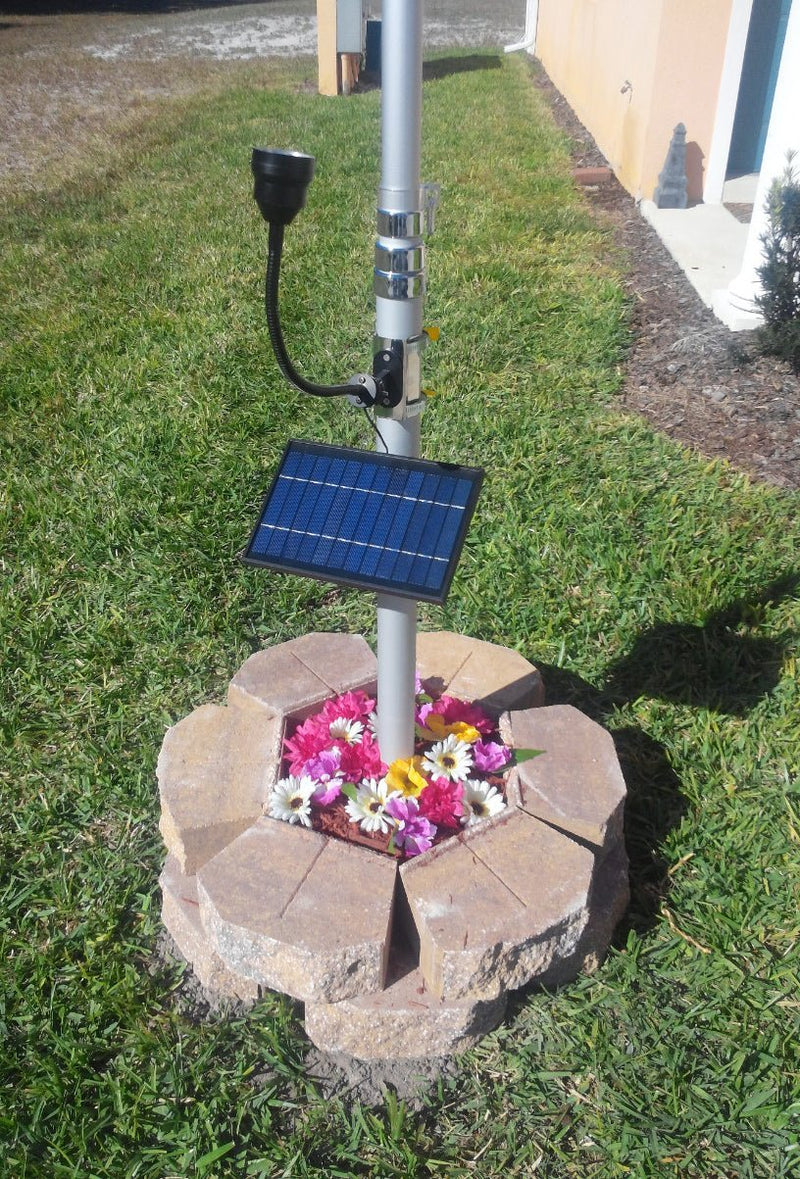 Ultra Series Solar Flagpole Lights - The Flag Lady