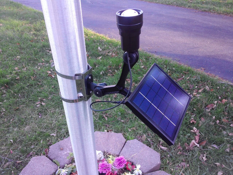 Ultra Series Solar Flagpole Lights - The Flag Lady