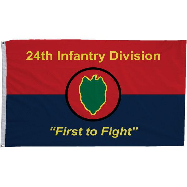 US Army 24th Infantry Division Flag - The Flag Lady