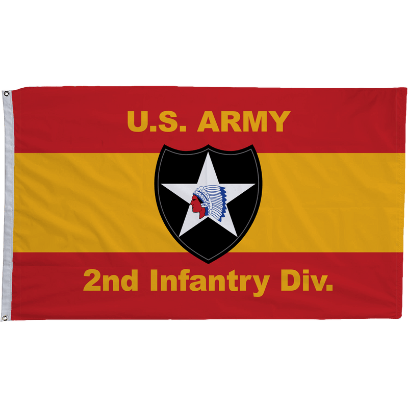 US Army 2nd Infantry Division Flag - The Flag Lady