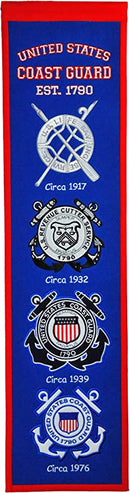 U.S. Coast Guard Heritage Banner - The Flag Lady