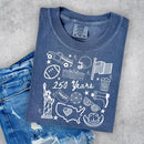 USA | 250th Anniversary | Collage | Graphic Tee - The Flag Lady