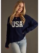 USA Lightweight Sweater - The Flag Lady