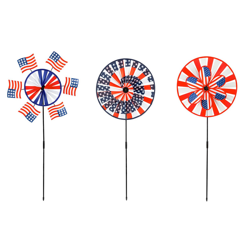 USA Pinwheel Spinners (Sold Separately) - The Flag Lady