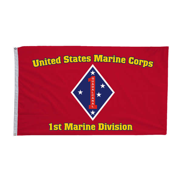 USMC 1st Marine Division Flag - The Flag Lady