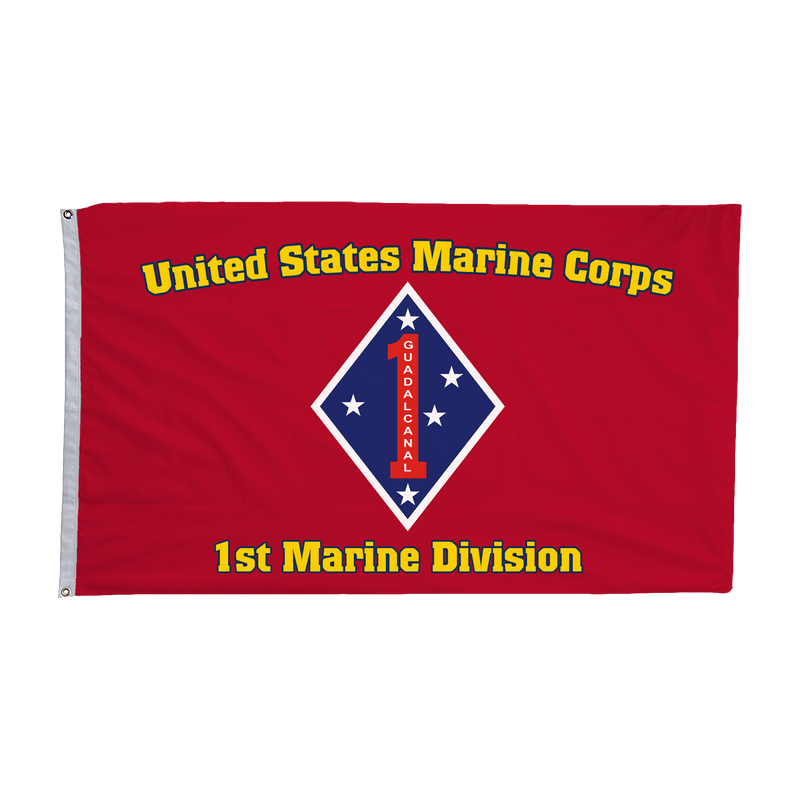 USMC 1st Marine Division Flag - The Flag Lady