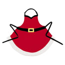 Velvet Santa Apron - The Flag Lady