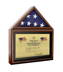 Veteran Flag and Display Case - The Flag Lady