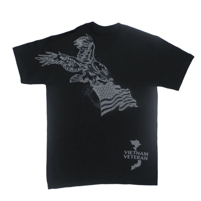 Vietnam Veteran Eagle Shirt - The Flag Lady