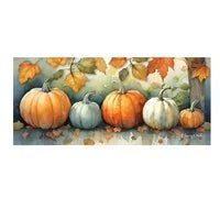 Watercolor Pumpkin Patch Sassafras Switch Mat - The Flag Lady