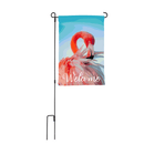 Welcome Flamingo Flag - The Flag Lady