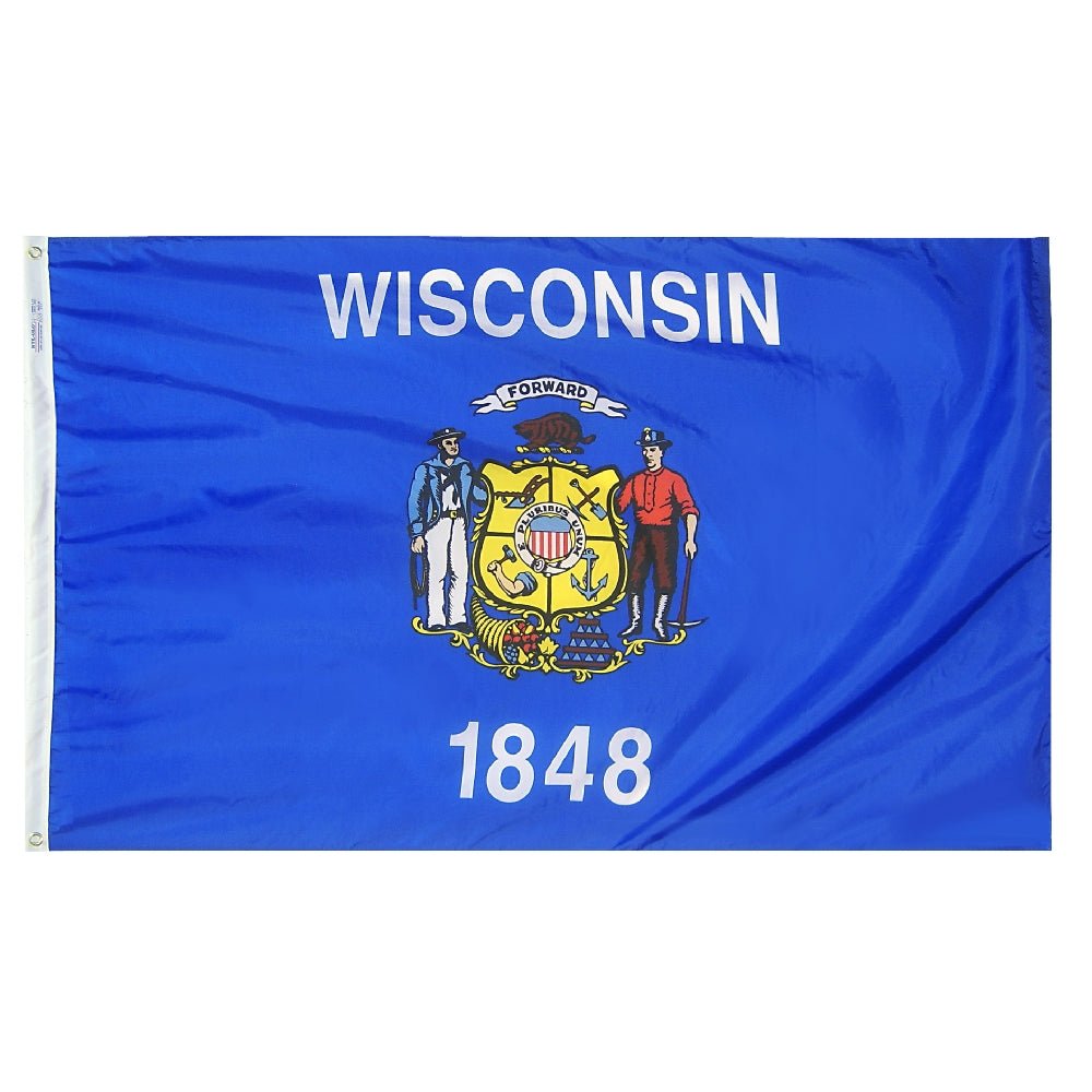 State of Wisconsin Flags | FlagLadyUSA.com
