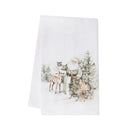 Woodland Santa & Animal Towel - The Flag Lady