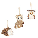 Woodland Storybook Natural Fiber Ornaments - The Flag Lady