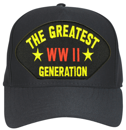 WWII The Greatest Generation Snapback Hat
