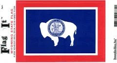 WYOMING FLAG - IT - The Flag Lady