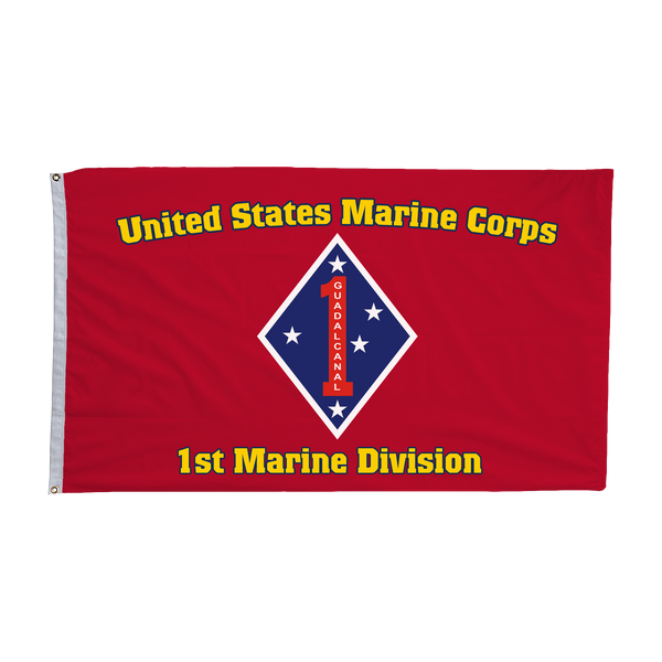 USMC 1st Marine Division Flag